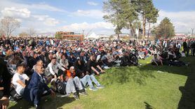 Erzurumspor FK Taraftarları Dev Ekranda Maçı İzledi