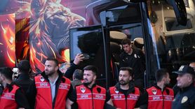 Galatasaray, Trabzonspor ile Kupa Finali İçin Gaziantep'te