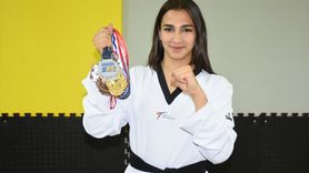 Genç Tekvandocudan Avrupa'ya Altın Hedefi