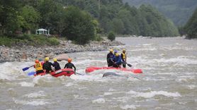 Rize'de Türkiye Rafting Şampiyonası Tamamlandı