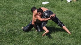 17. Sekapark Altın Kemer Yağlı Güreşleri Kocaeli'de Başladı