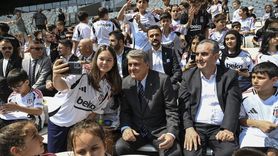 Serdal Adalı, Tüpraş Stadı'nda Çocuklarla buluştu