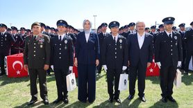 Afyonkarahisar'da 225 Polis Adayı Mezun Oldu