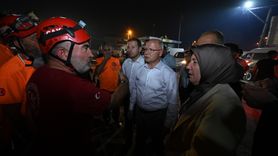 AK Parti Heyeti Yangın Bölgesinde İnceleme Yaptı