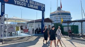 Amasra'ya 'Astoria Grande' Kruvaziyeri Geldi