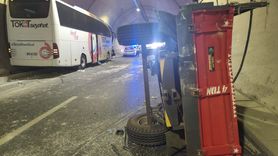 Amasya'da Otobüs ve Traktör Çarpıştı