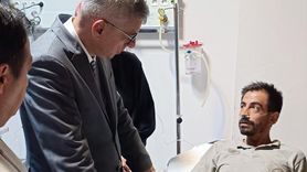 Bakan Memişoğlu Eskişehir'de Yaralı Orman İşçilerini Ziyaret Etti