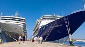 Bodrum'a İki Büyük Kruvaziyer Ziyareti