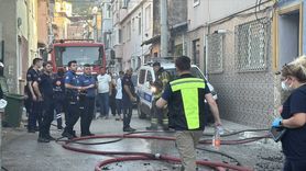 Bursa'da Yangın Felaketi: Ev Sahibi Dumandan Etkilendi