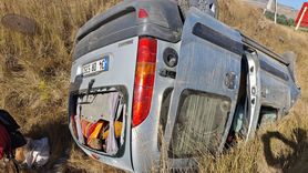 Çankırı'da Hafif Ticari Araç Devrildi: 1 Ölü, 2 Yaralı