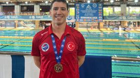 Derin Toparlak, Paletli Yüzme Avrupa Şampiyonası'nda Bronz Madalya Kazandı