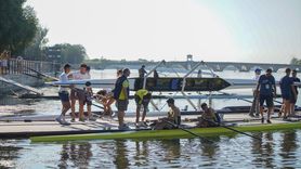 Gençler Türkiye Kupası Kürek Yarışları Edirne'de Devam Ediyor