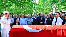 İYİ Parti Genel Başkanı Dervişoğlu, Ulvi Batu'nun Cenazesine Katıldı