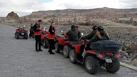 Kapadokya'da Arazi Araçlarına Yönelik Denetimler Artıyor