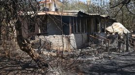 Krioneri'de Yangın: Yerleşim Alanları Tehlikeye Girdi