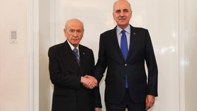 Kurtulmuş ve Bahçeli'nin Özel Görüşmesi