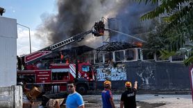 Malatya'da Hırdavat Mağazasında Yangın