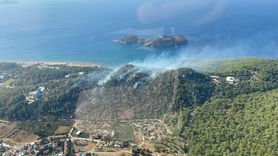 Muğla'da Orman Yangınına Hızlı Müdahale