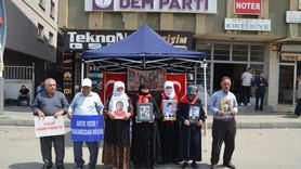 Muş'ta Ailelerin DEM Parti Önündeki Eylemleri Devam Ediyor