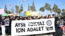 Reyhanlı'da Ayşe Tokyaz İçin Adalet Yürüyüşü