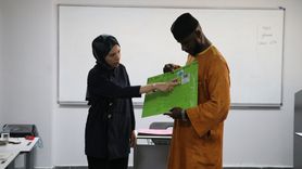 Sakarya'da Yaz Okulunda Uluslararası Öğrenciler Türkçe Öğreniyor