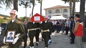 Samsun'da Kıbrıs Gazisi Ömer Cam Son Yolculuğuna Uğurlandı