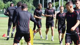 Samsunspor'un Hollanda Kampında Kuvvet Antrenmanı