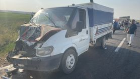 Şanlıurfa'da Tarım İşçilerini Taşıyan Kamyonetler Çarpıştı