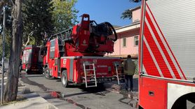 Sarıyer'deki Hastanede Çatı Yangını Kontrol Altına Alındı