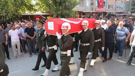 Şehit Üsteğmen Tuğrul Özsu Edirne'de Son Yolculuğuna Uğurlandı