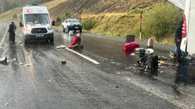 Sivas'ta Yolcu Otobüsü Kazası