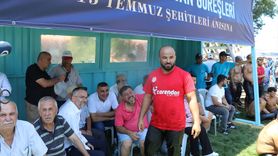 Tarihi Namazgah Yağlı Pehlivan Güreşleri'nde Yıldıray Ekin Şampiyon