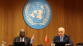 TBMM Başkanı Kurtulmuş, Küba Meclis Başkanı ile Görüştü