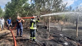 Tokat'ta Anız Yangını Kontrol Altına Alındı