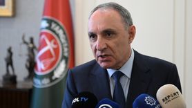 Yargıtay Başsavcısı Şentürk, Azerbaycan Başsavcısı Aliyev'i Kabul Etti