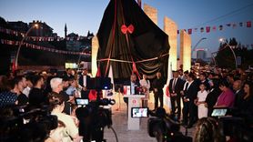 30 Ağustos Zafer Anıtı Keçiören'de Açıldı