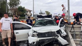 Adana'da Otoyol Kazası: 1 Kişi Hayatını Kaybetti, 4 Yaralı