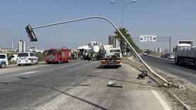 Adana'da Tanker Kazası: 2 Yaralı