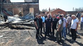 AFAD Başkanı Pehlivan Çanakkale'de Yangın Zararlarını İnceledi