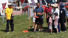 Afyonkarahisar'da Aile Kampı Coşkusuyla 110 Aile Bir Araya Geldi