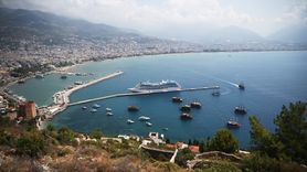 Alanya'ya Nautica Kruvaziyeri İle Gelen Yolcular