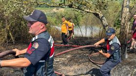 Bartın'da Anız Yangını Kontrol Altına Alındı