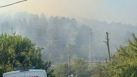 Bartın'da Orman Yangınına Mücadele Devam Ediyor