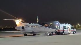 Batman'da Ambulans Uçakla Acil Sevkler Gerçekleşti