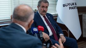 BBP Genel Başkanı Mustafa Destici'nin Cem Vakfı Ziyareti