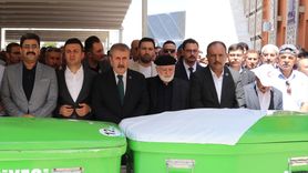 BBP Genel Başkanı Mustafa Destici Sivas'ta Cenaze Törenine Katıldı