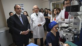 Beyoğlu Göz Eğitim ve Araştırma Hastanesi'nde Mikrocerrahi Laboratuvarı Açıldı
