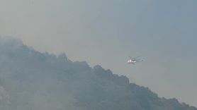 Bursa'da makilik alanda yangın kontrol altına alındı