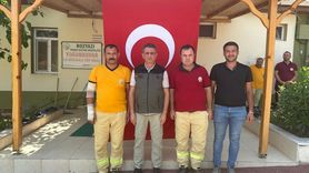 Bursa'daki Orman Yangınında Yaralanan 3 Personel Mesailerine Döndü