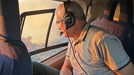 Çanakkale'de Orman Yangınına Müdahale Devam Ediyor